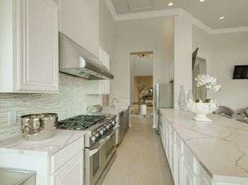 Interiors-kitchen bar with granite counter top